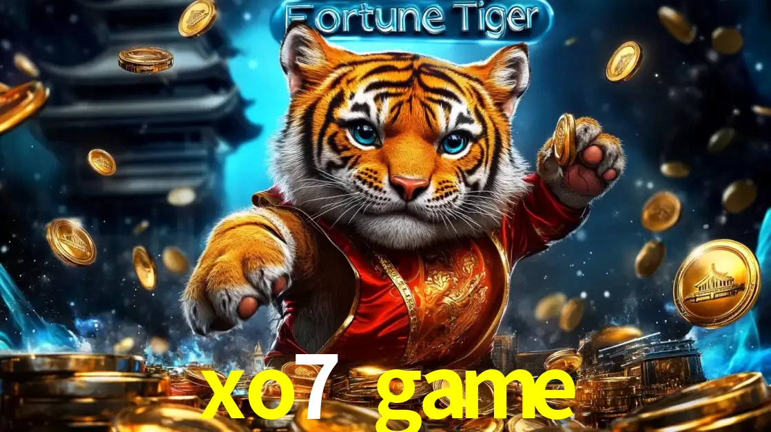 Imagem promocional do jogo de slot Fortune Tiger, com um tigre majestoso em traje tradicional cercado por uma fortuna em moedas de ouro, disponível agora no cassino xo7 game.